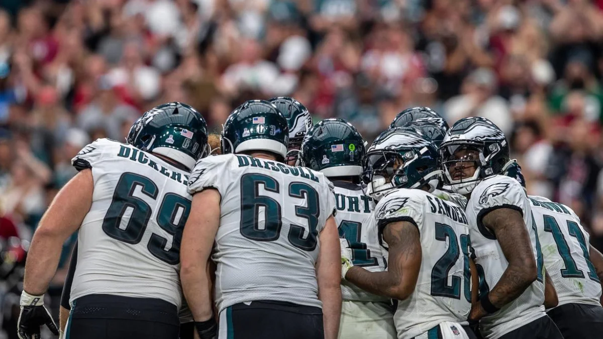 Equipo de  Philadelphia Eagles (via: @jalenhurts)