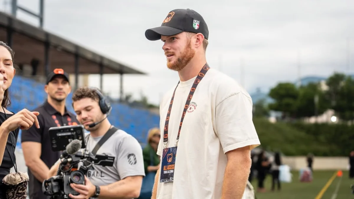 Sam Darnold en Monterrey (via: @ososlfa)